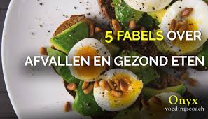 gezond eten afvallen